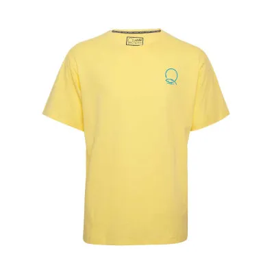 Qassar Half Sleeve Cotton T-Shirt - Crab Yellow