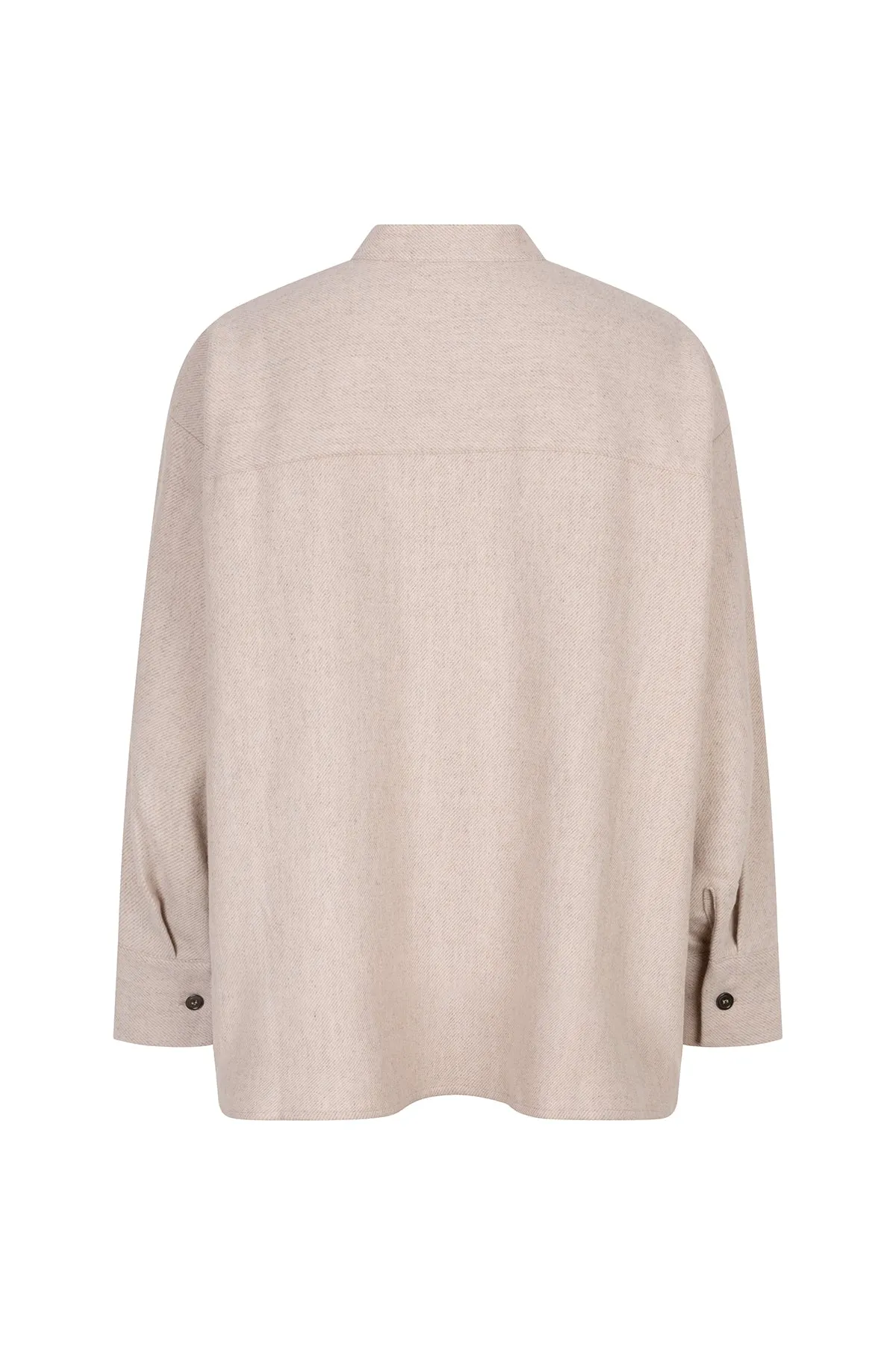 RANDEL OVERSHIRT LIGHT SAND