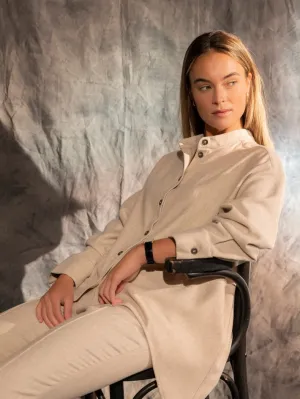 RANDEL OVERSHIRT LIGHT SAND
