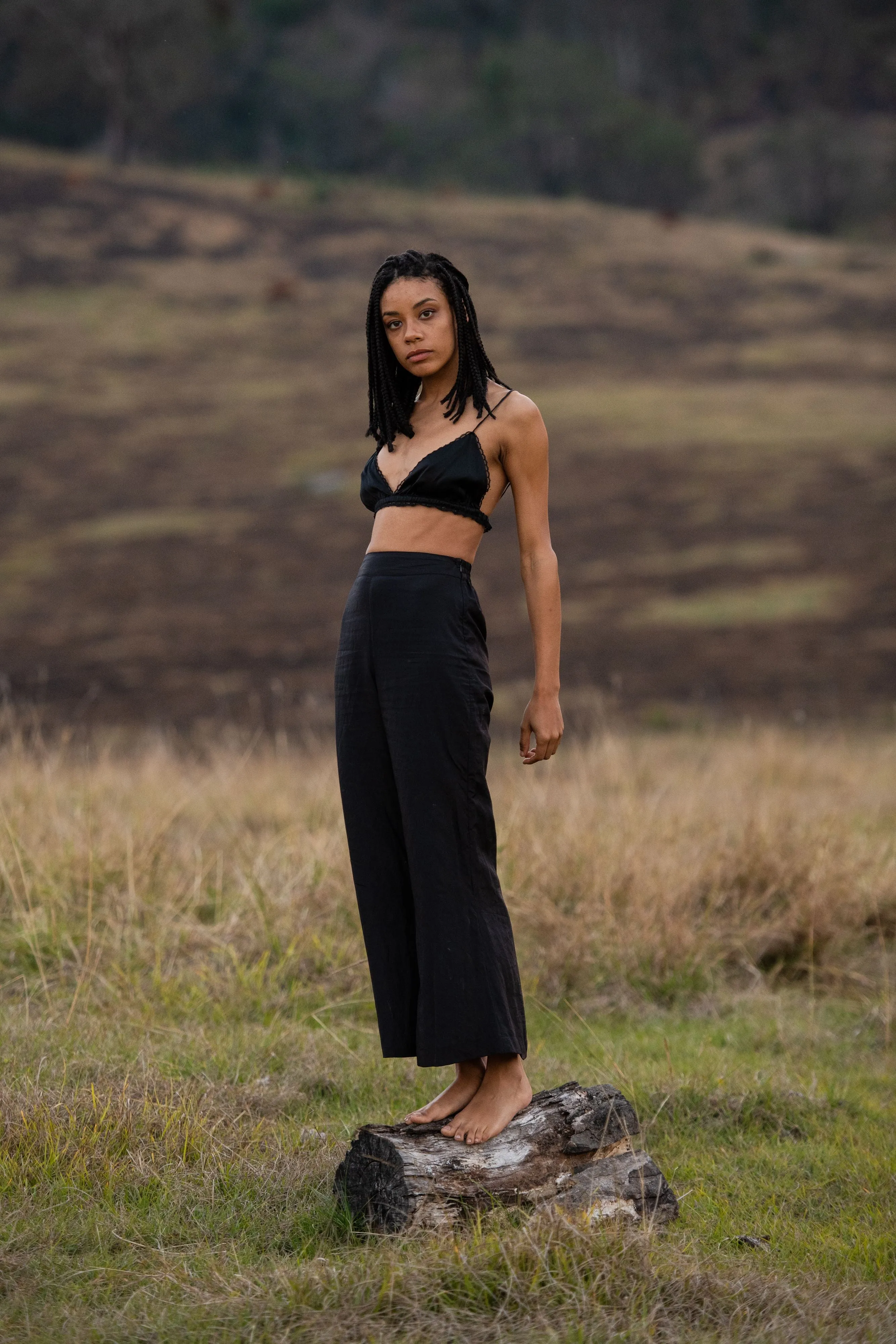 Riley High Waisted Flared Pants