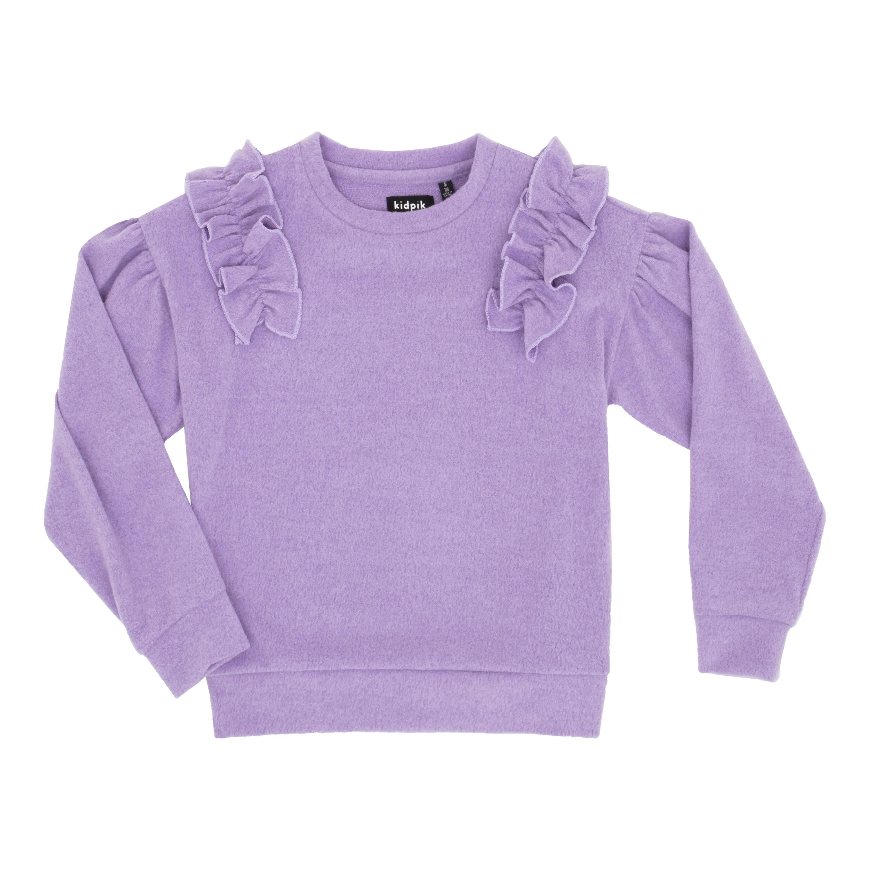Ruffle Shoulder Top