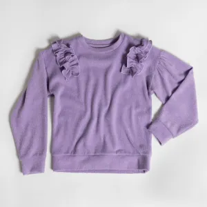 Ruffle Shoulder Top