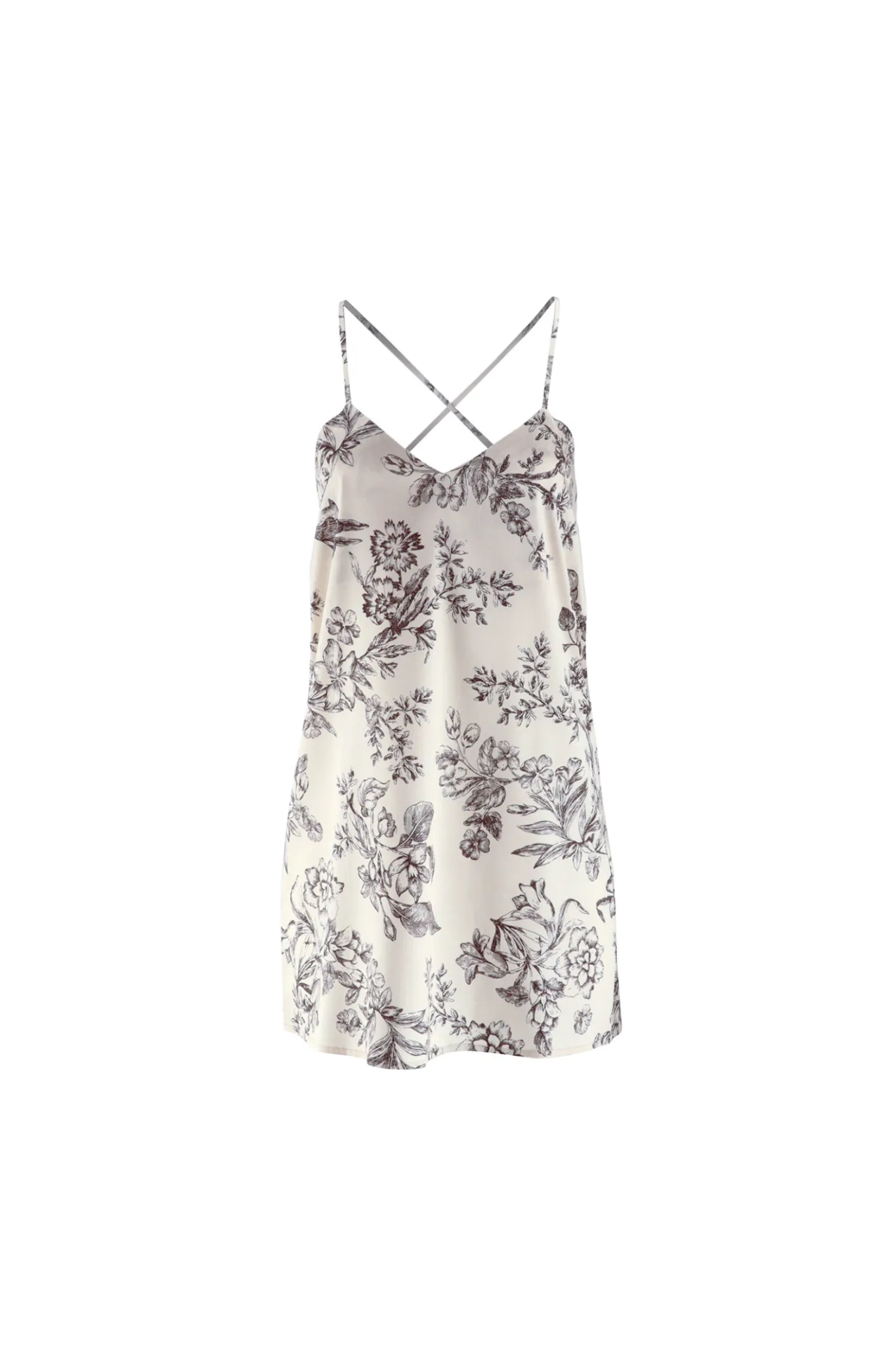 Silk Dress 'Patricia' in Floral Print