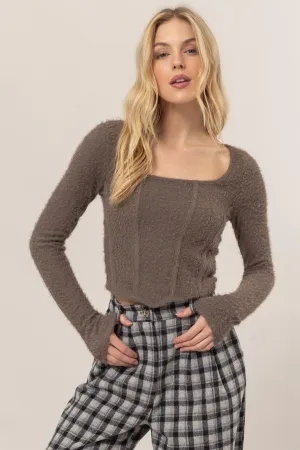 Silva Knit Corset Top
