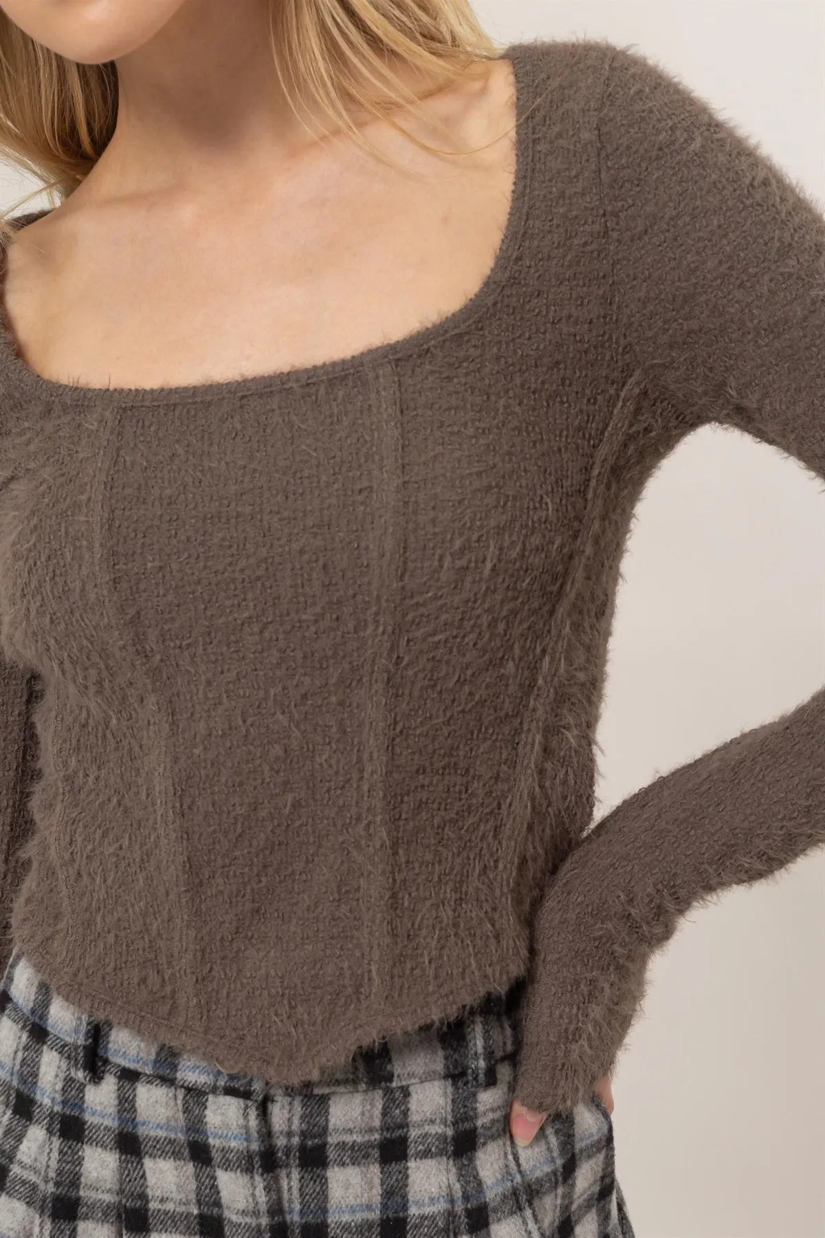 Silva Knit Corset Top