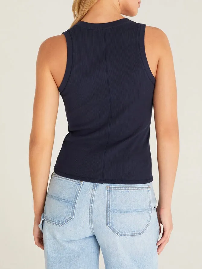 Sirena Rib Tank - Navy