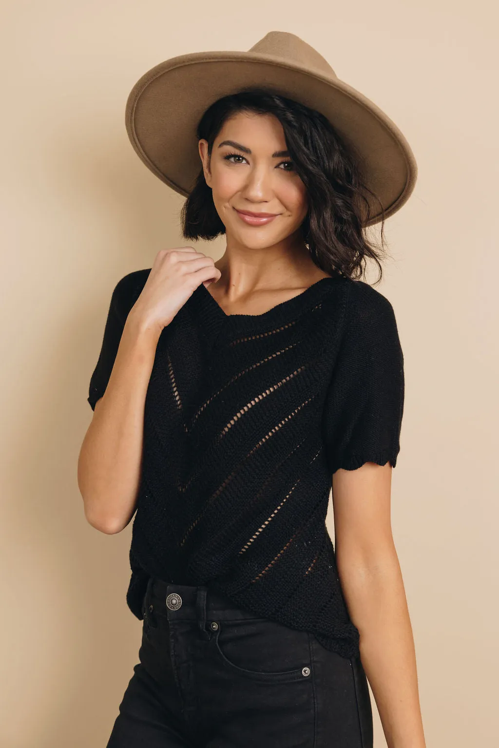 Speechless Knit Top