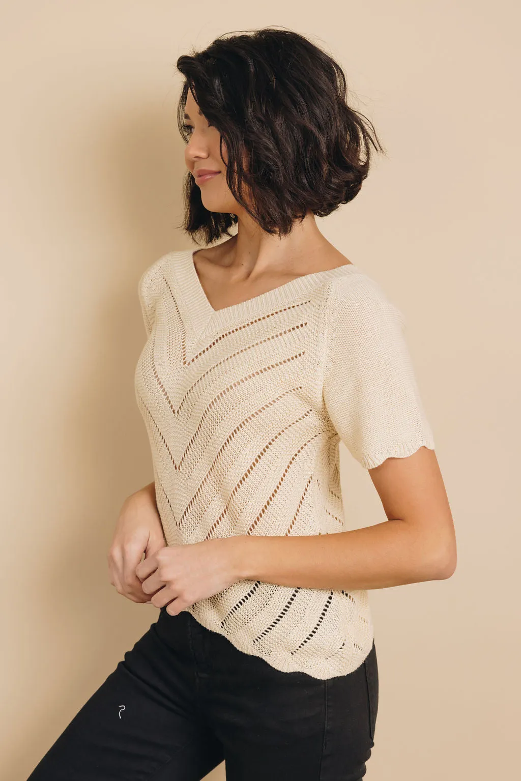 Speechless Knit Top