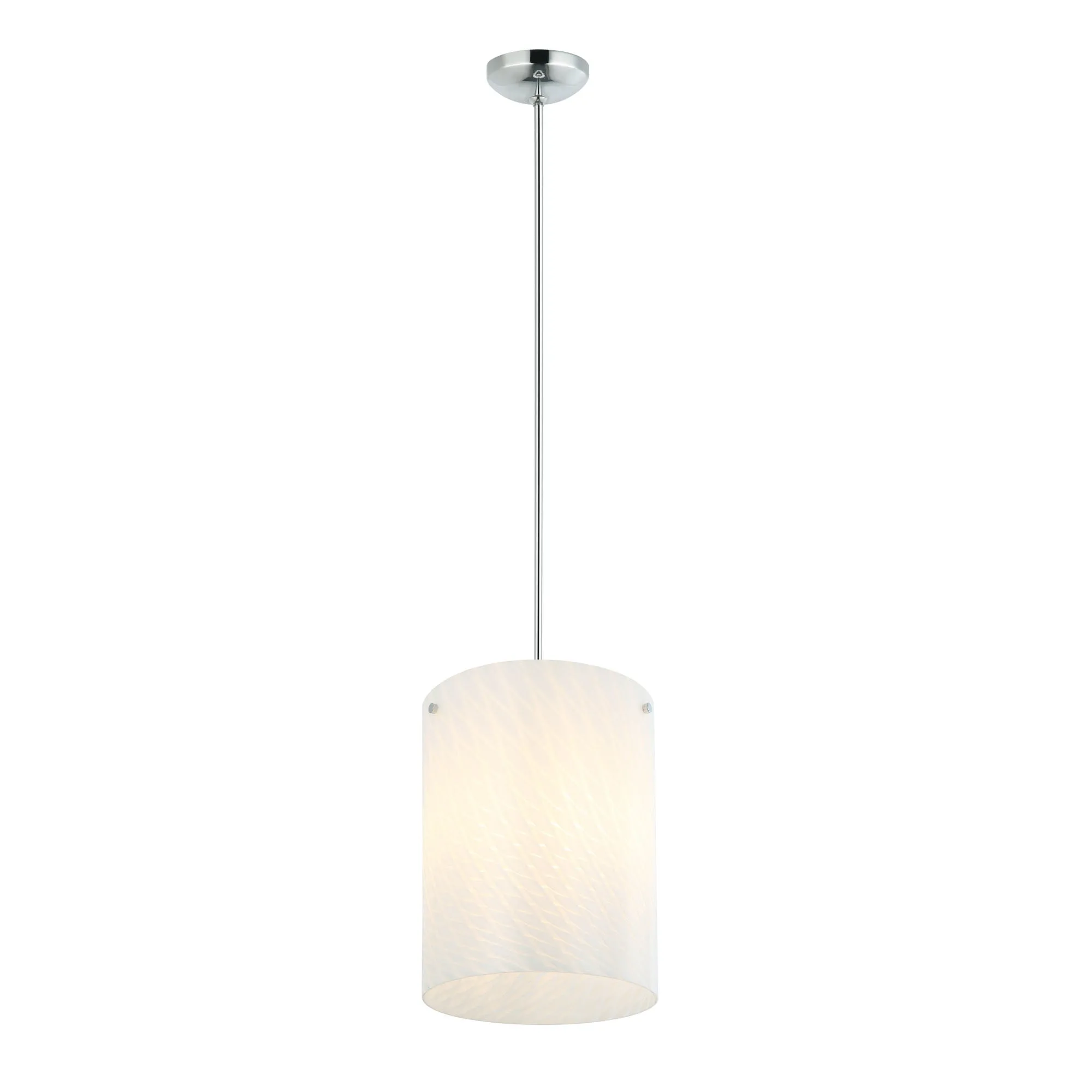 Swirled AC1693 3-Light Pendant Light - Chrome