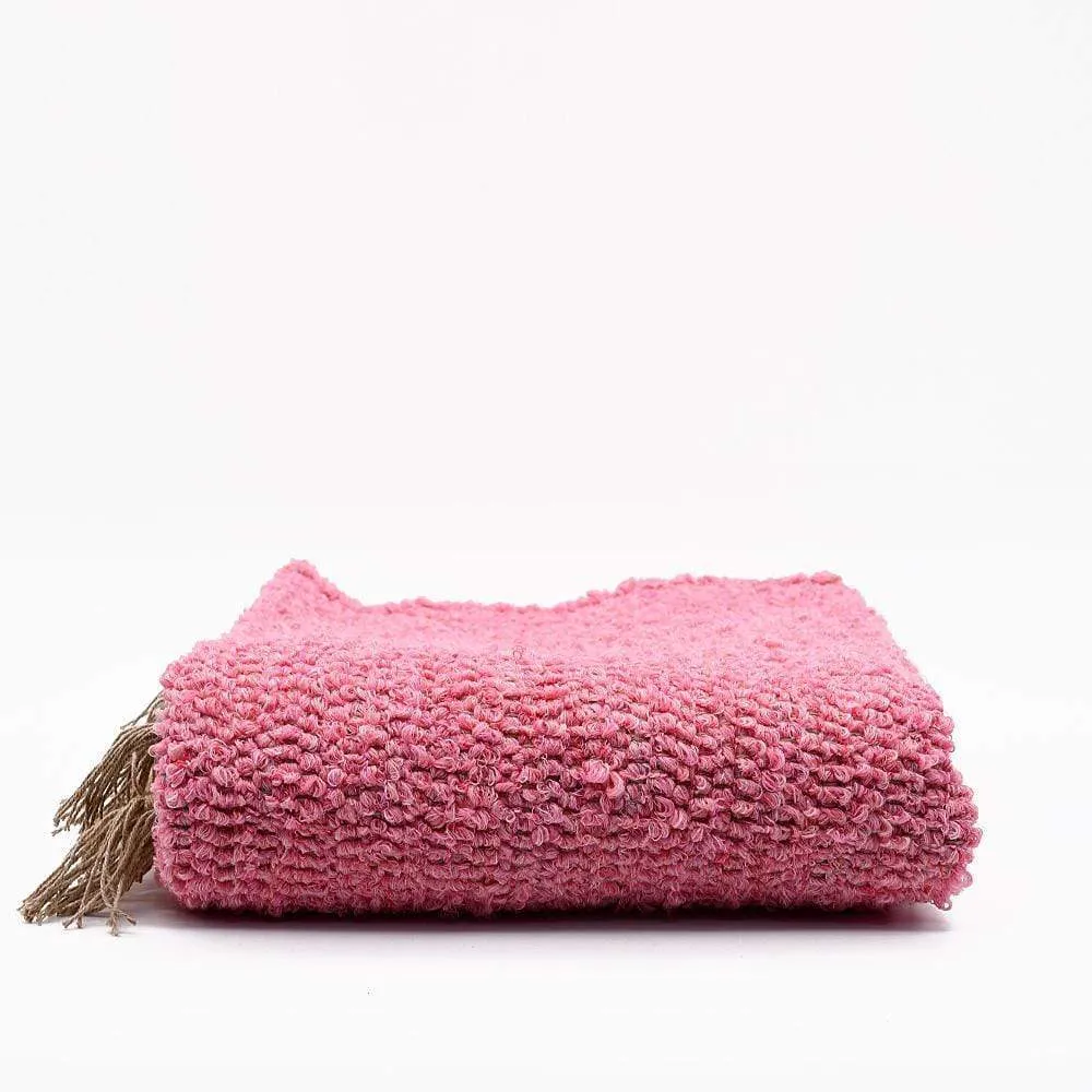 Tapis Artisanal - Rose