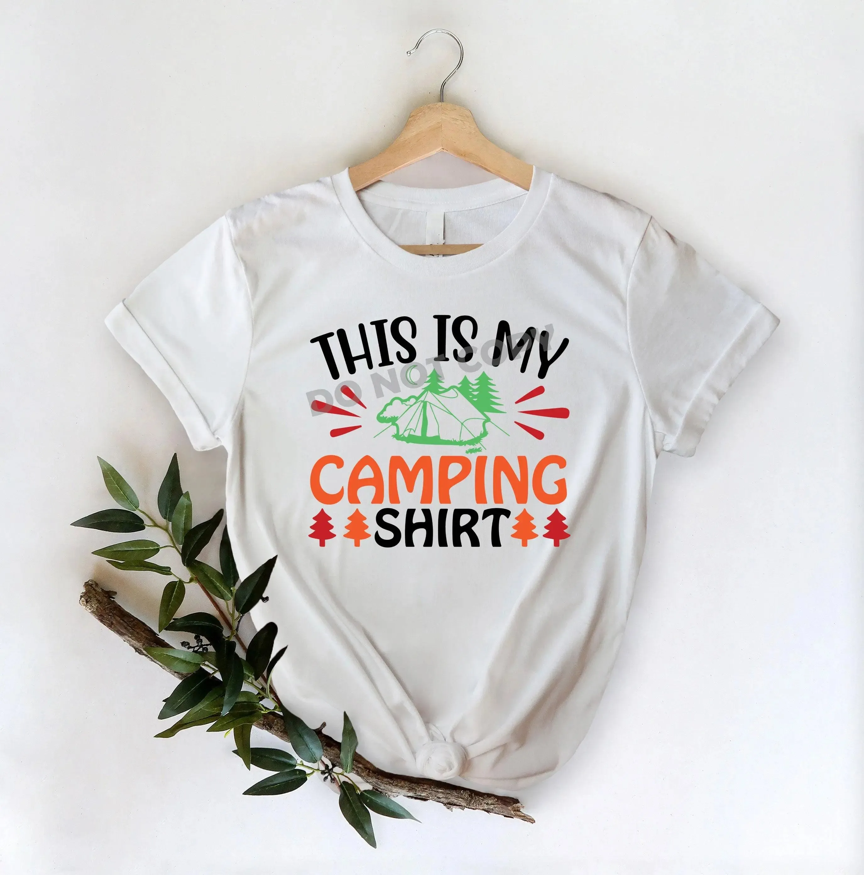This Is My Camping Shirt - DTF Transfer