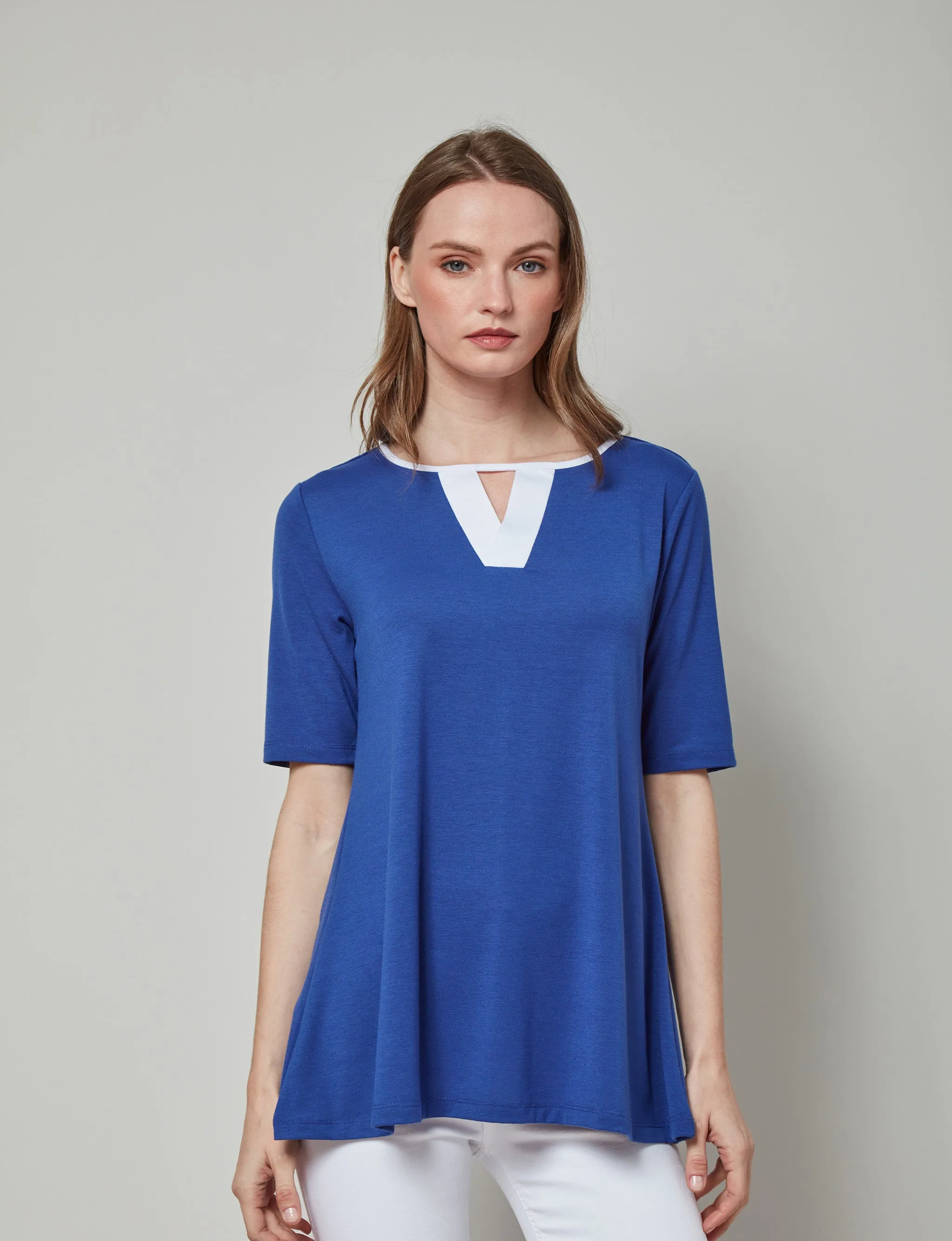 Timeless Charm Color Block Diem Top