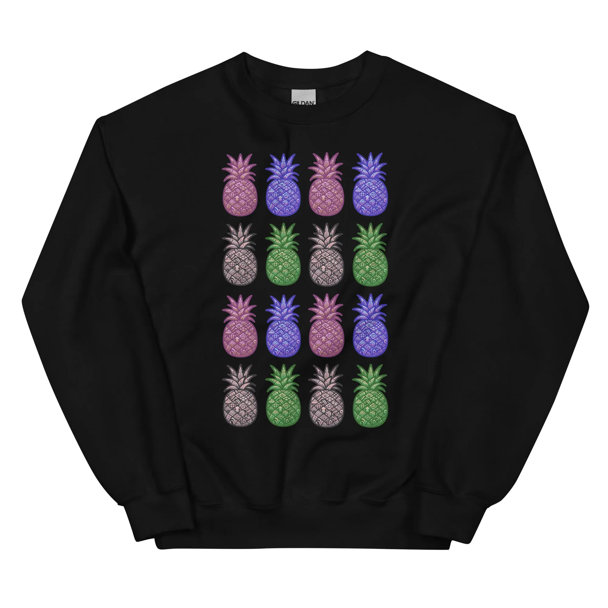Vibrant Pineapples Unisex Sweatshirt