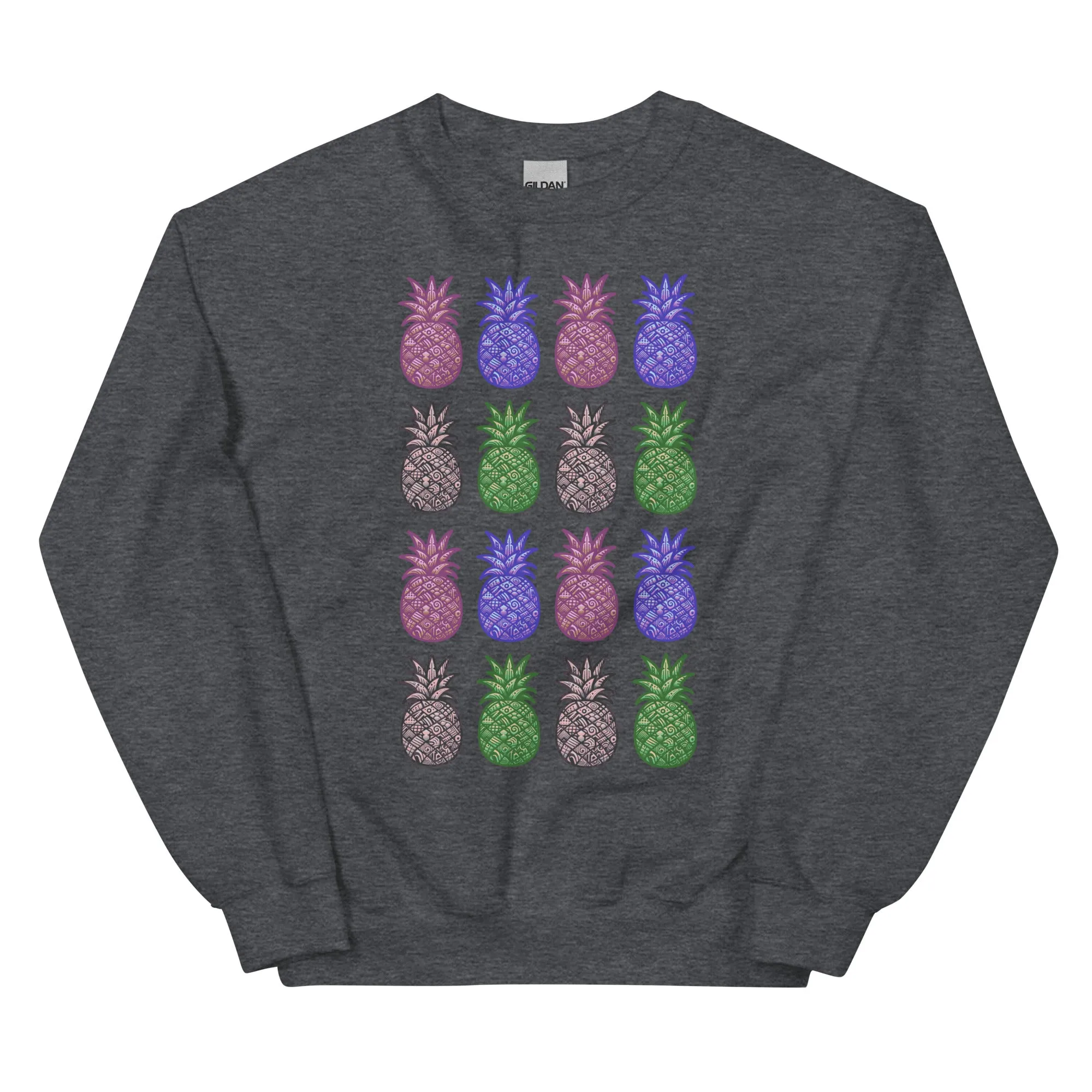 Vibrant Pineapples Unisex Sweatshirt