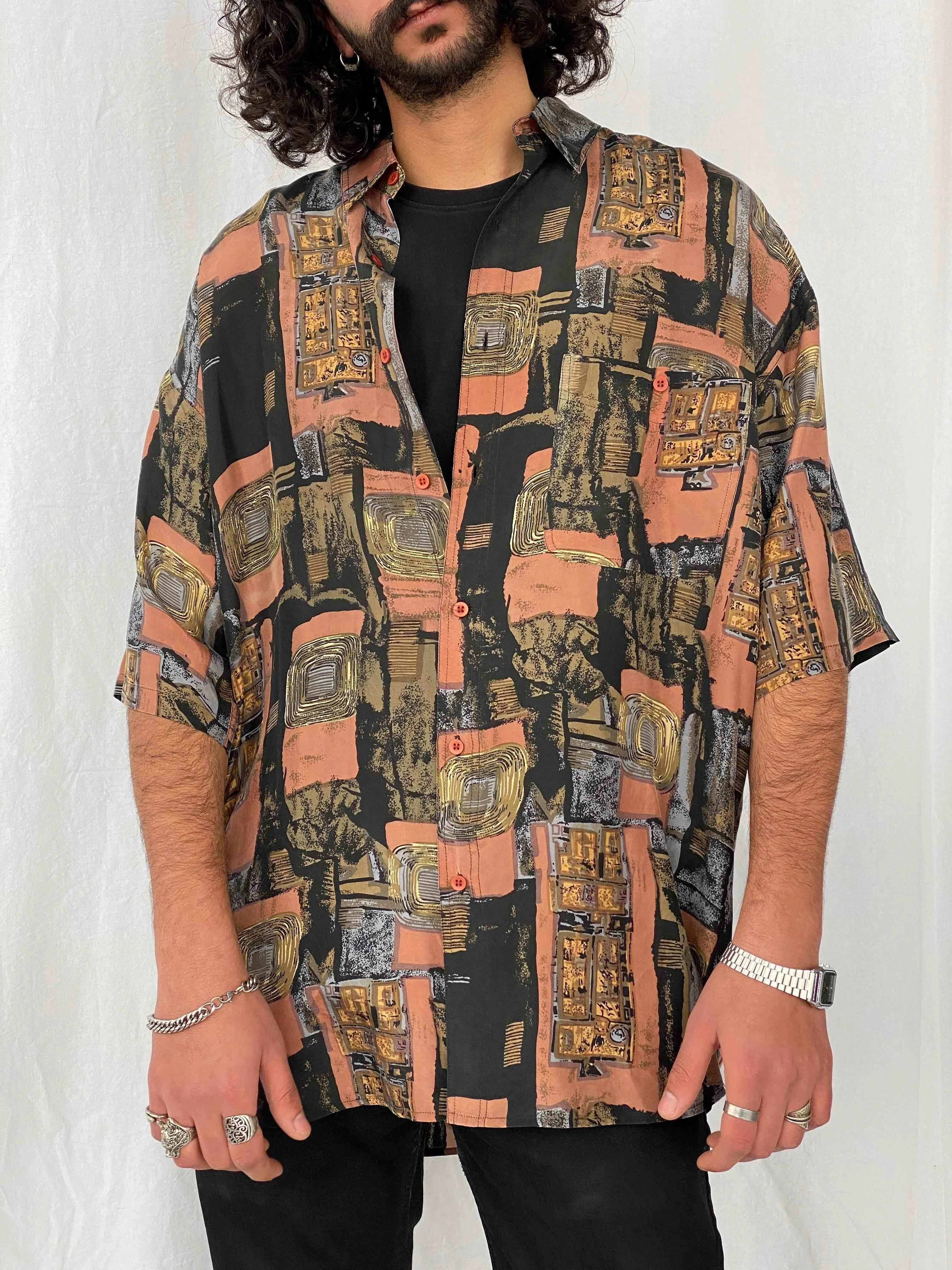 Vintage Gunn Silk Shirt